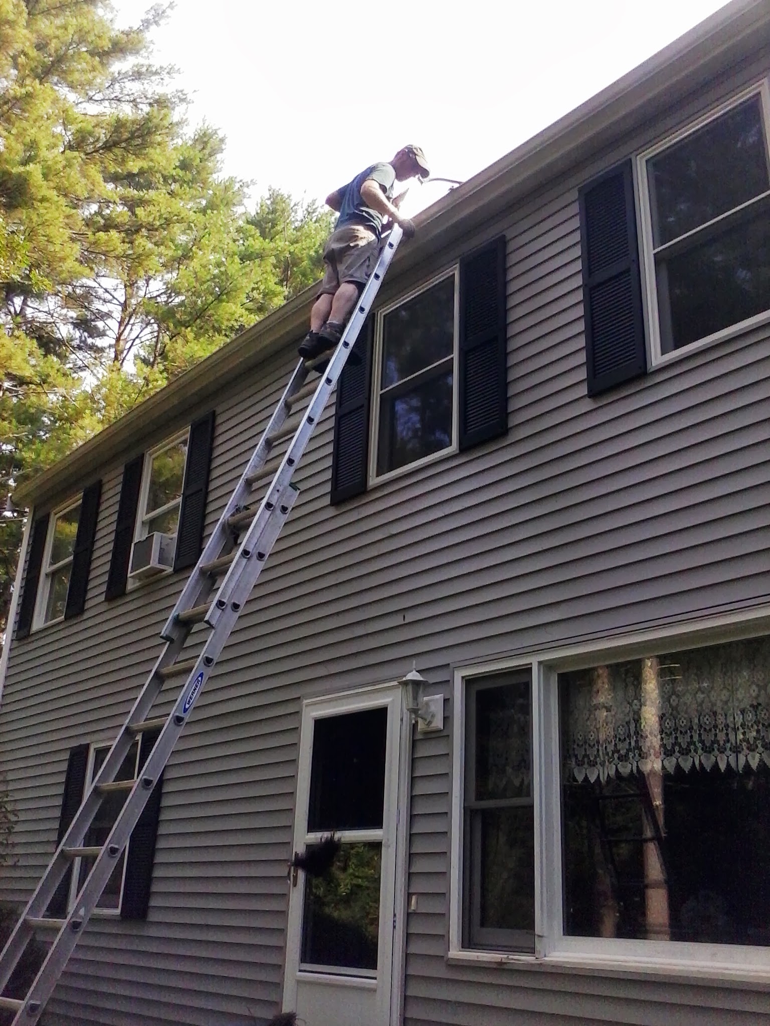 gutter cleaning, Cape Cod
