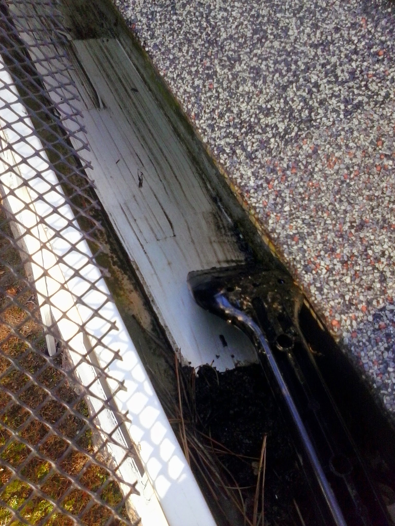 Gutter cleaning, Sandwich MA