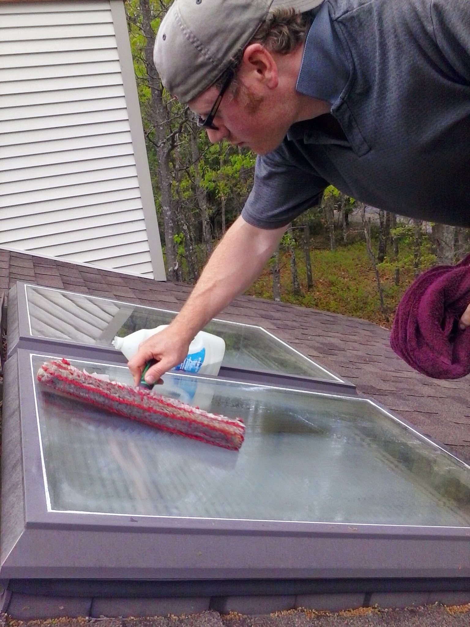 skylight window cleaning, Falmouth