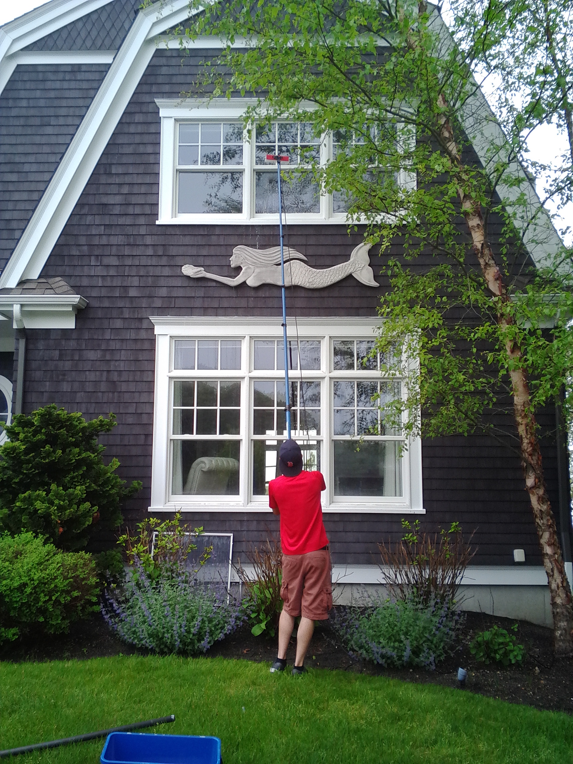Falmouth, window cleaning