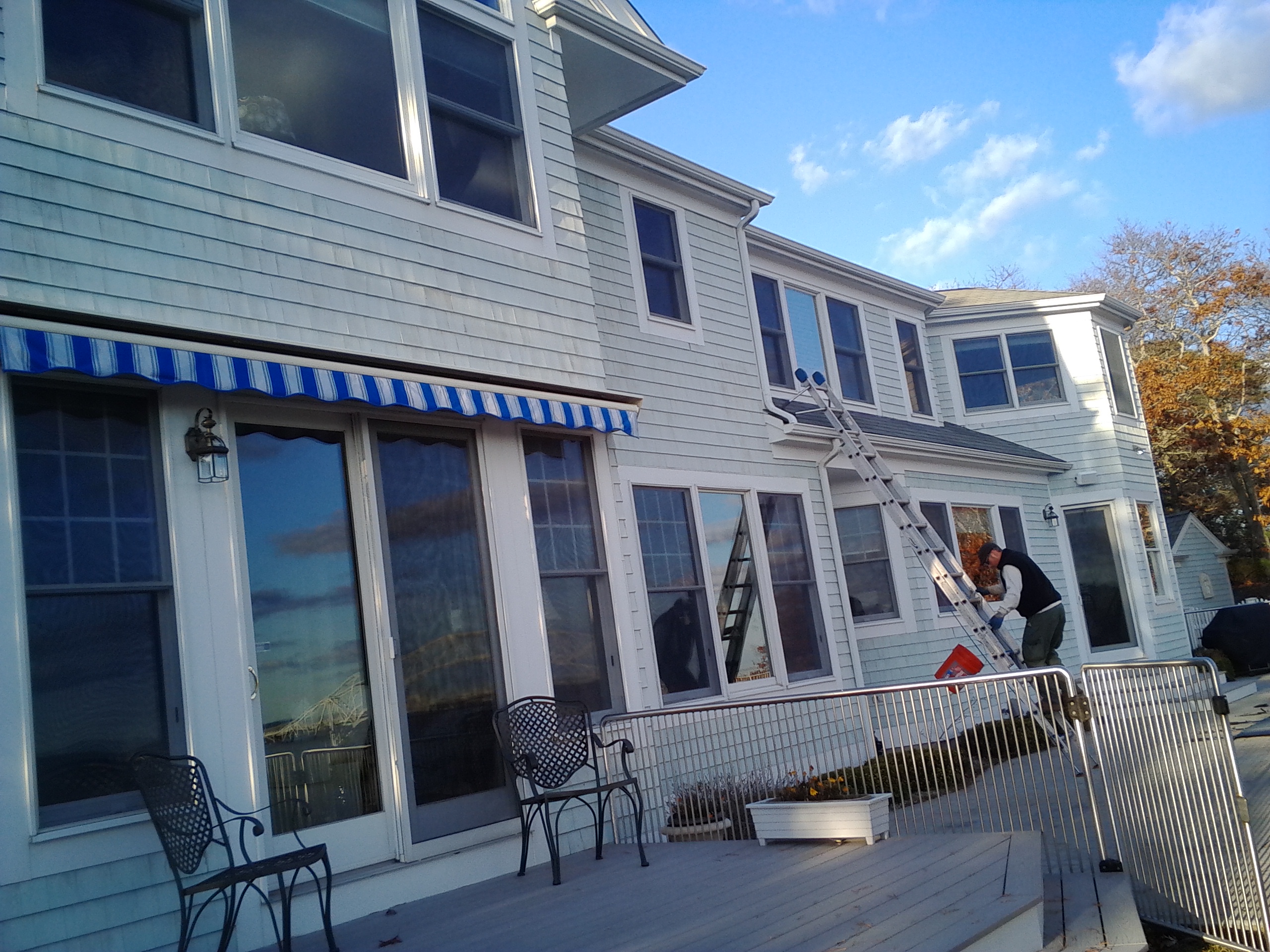 gutter cleaning, Bourne